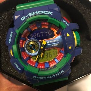 G Shock- Casio colorful watch
